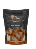 Canine Naturals Dog Natural Turkey Tendon Rings (1.69oz)