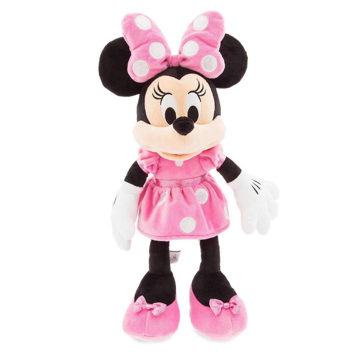 Minnie Mouse Stuffed Dog Toys: Squeak & NO Squeak, All Sizes
