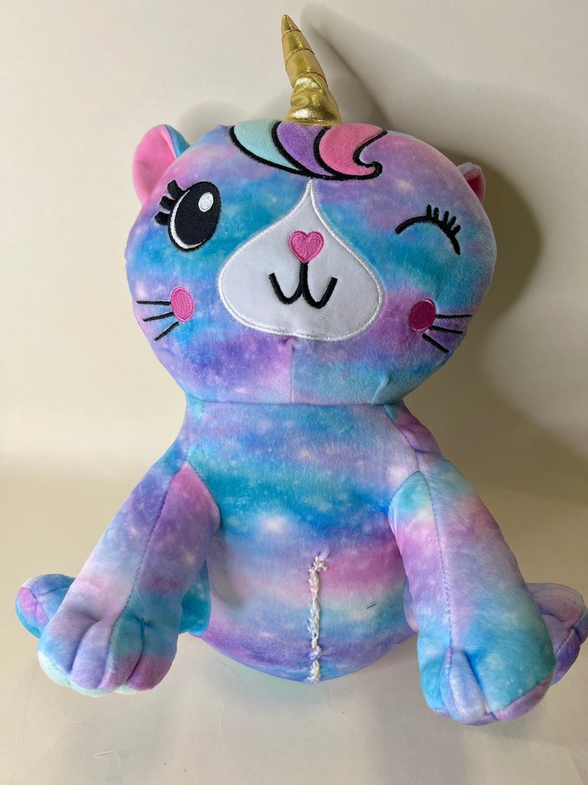 BOGO! Large Squishy Cuddlers Super Soft Plush Pet Toys: Squeak & NO Squeak
