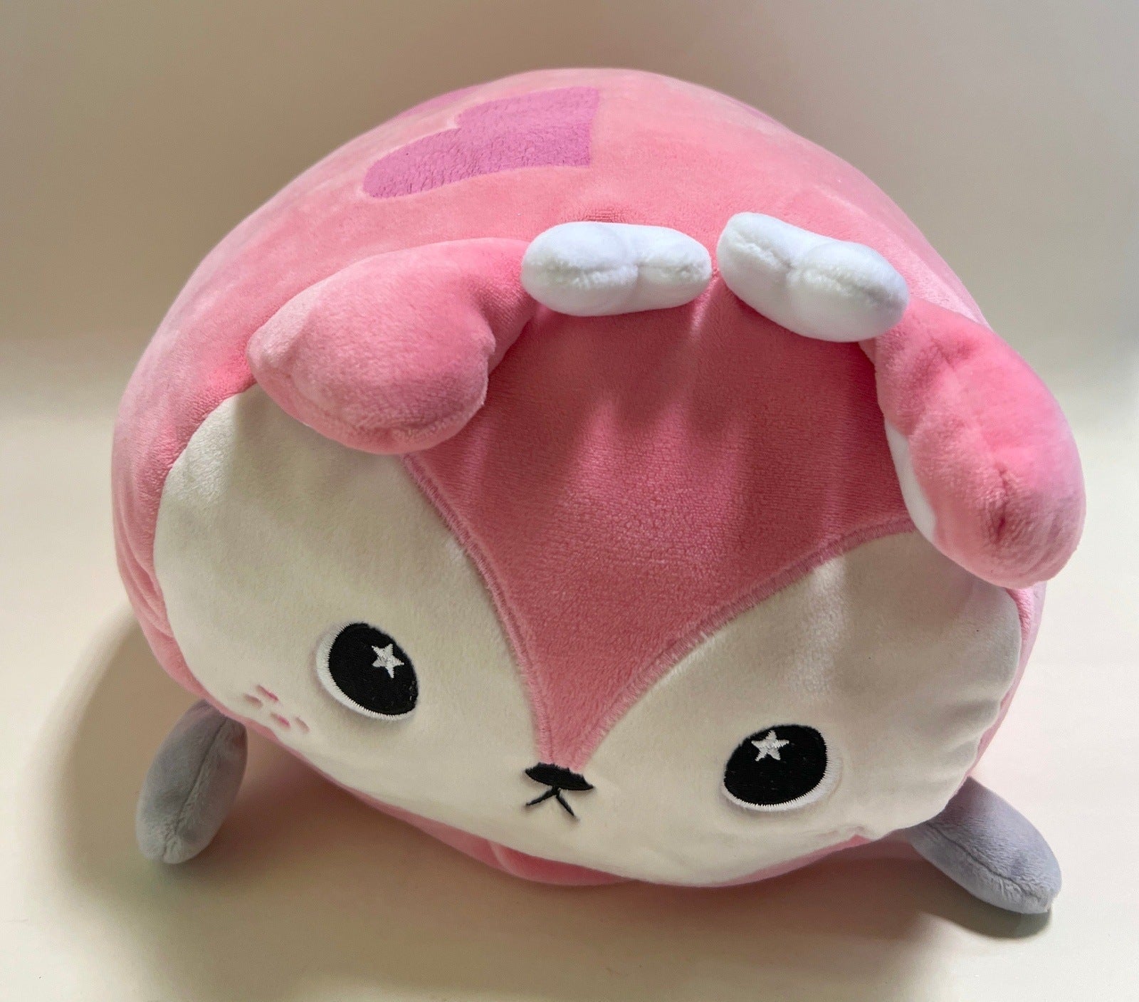 BOGO! Large Squishy Cuddlers Super Soft Plush Pet Toys: Squeak & NO Squeak