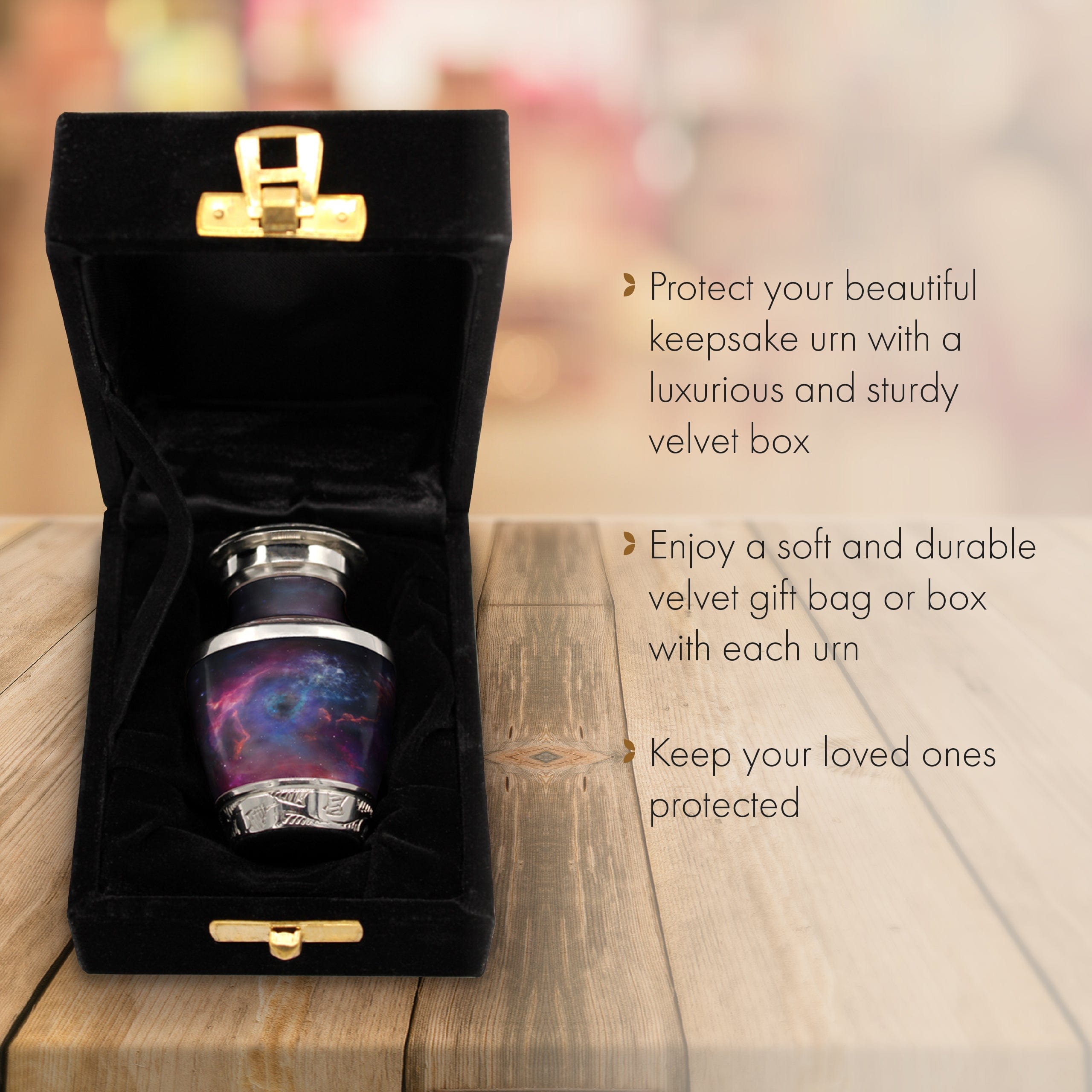 Interstellar Nebula Extra Large Urn or Companion Urn – Extra Large Urns for Human Ashes | XL Urn & XXL Urn