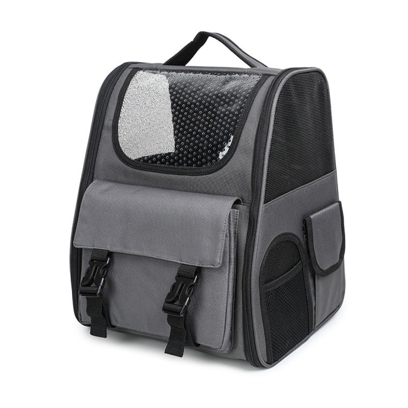 Breathable Transparent Outdoor Pet Backpack For Cats And Dogs