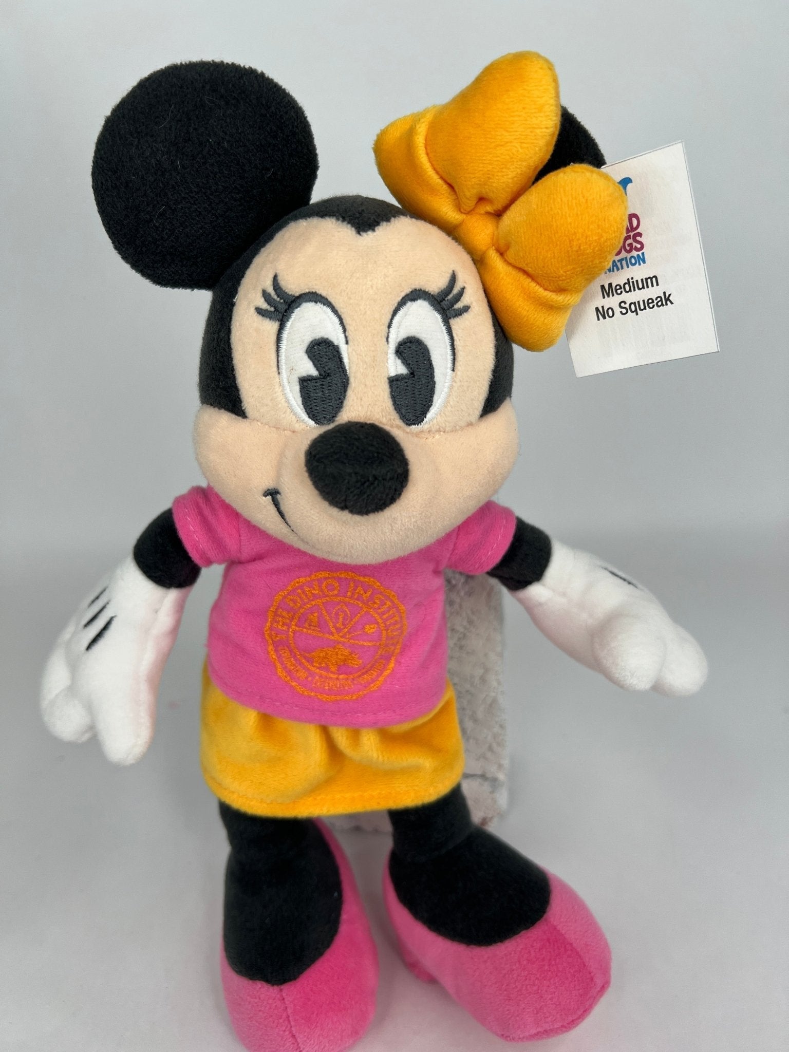 Minnie Mouse Stuffed Dog Toys: Squeak & NO Squeak, All Sizes