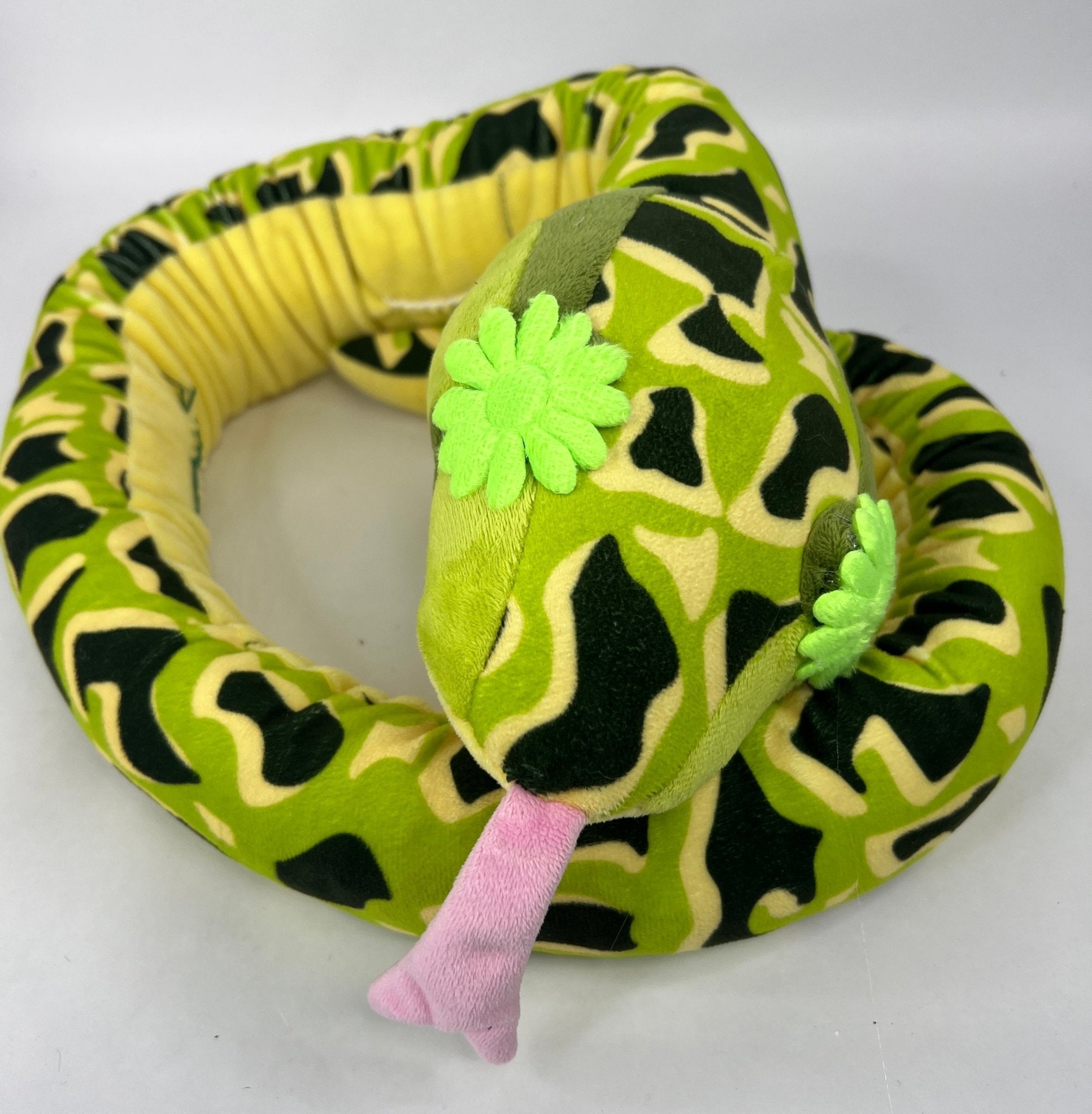 Stuffed & Squeaky Snakes Multiple Squeaker Dog Toys