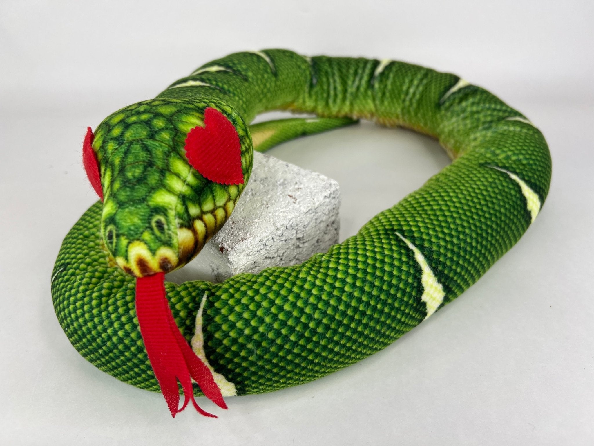 Stuffed & Squeaky Snakes Multiple Squeaker Dog Toys